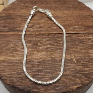 B2227 charm bracelet snake chain no charms‎